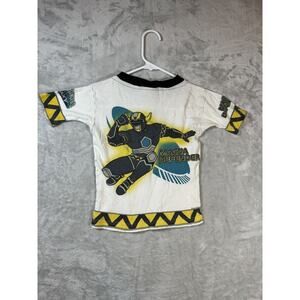 Vintage Boxeroos Power Ranger Youth Shirt 2T Magna Defender Super Hero Sleepwear